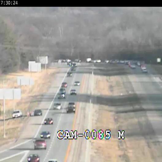 Crash on Interstate 265